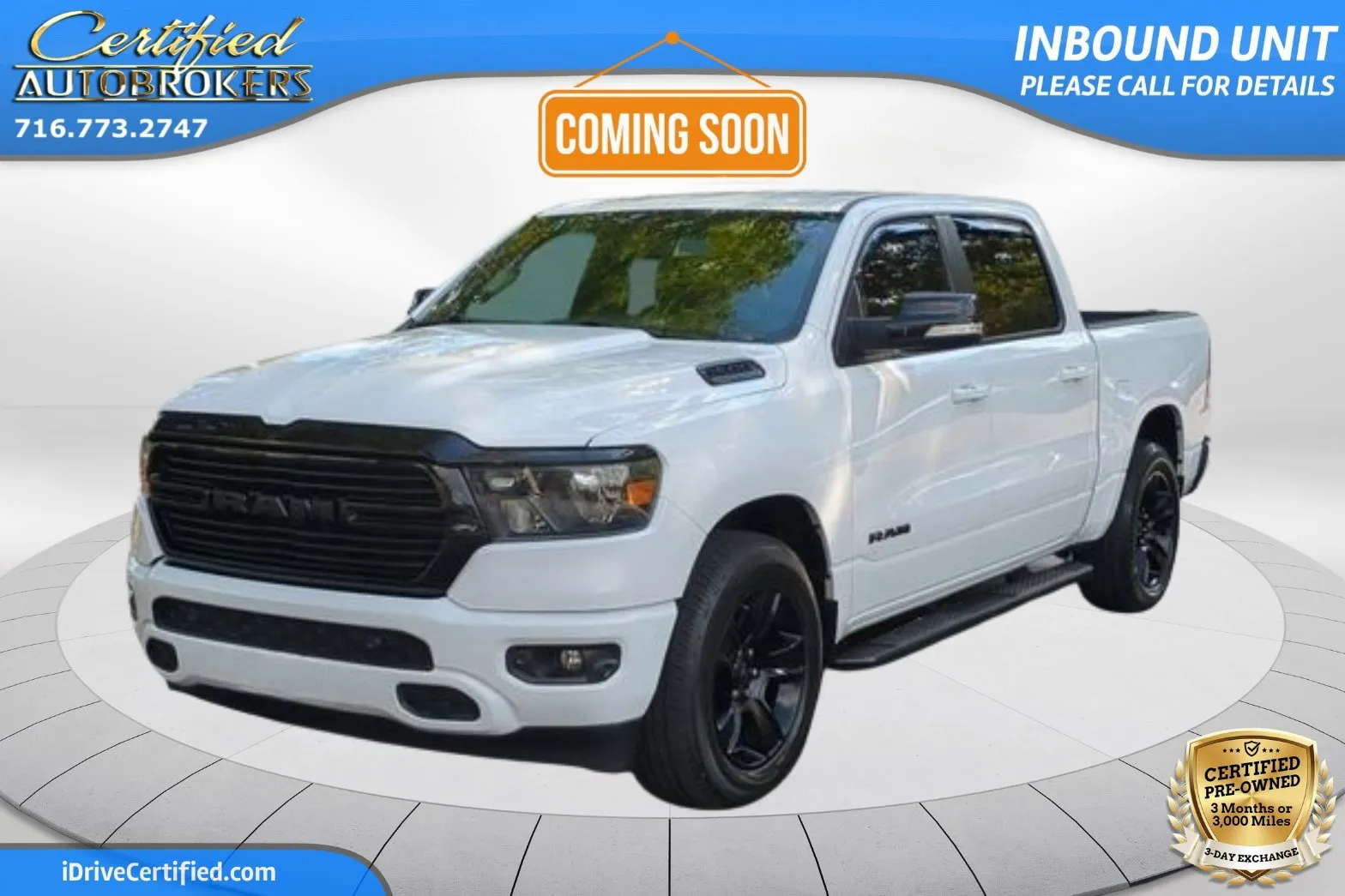 2021 Ram 1500 Big Horn 4x4 for sale in Grand Island, NY