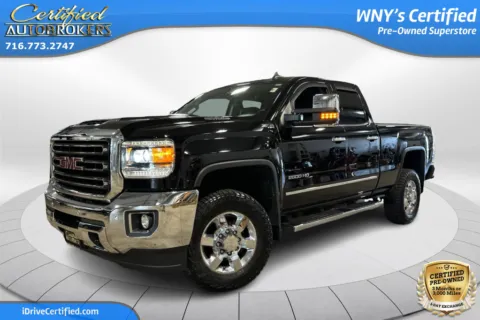 Black 2018 GMC Sierra 2500HD SLT 4x4 for sale in Grand Island, NY