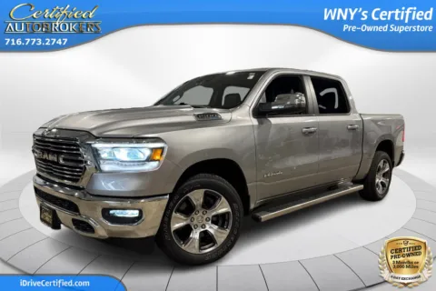 Silver 2023 Ram 1500 Laramie 4x4 for sale in Grand Island, NY