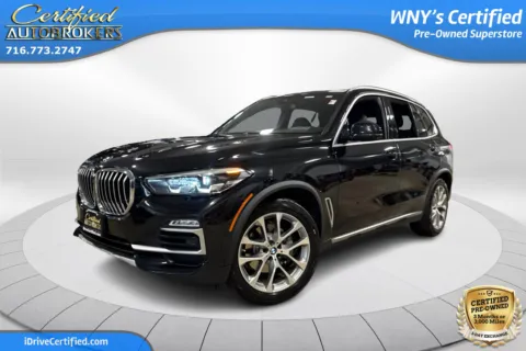 Black 2021 BMW X5 xDrive40i AWD for sale in Grand Island, NY