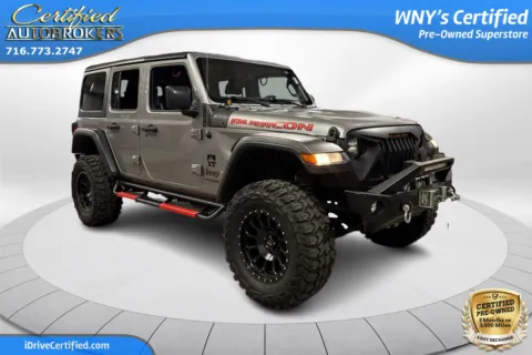 Another view of 2020 Jeep Wrangler Unlimited Rubicon 4x4 for sale in Grand Island, NY at Certified AutoBrokers
