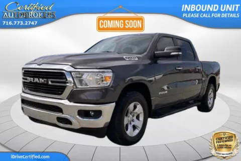 Blue 2020 Ram 1500 Big Horn 4x4 for sale in Grand Island, NY
