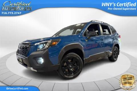 Blue 2022 Subaru Forester Wilderness AWD for sale in Grand Island, NY