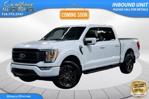 White 2021 Ford F-150 LARIAT Sport 4x4 for sale in Grand Island, NY