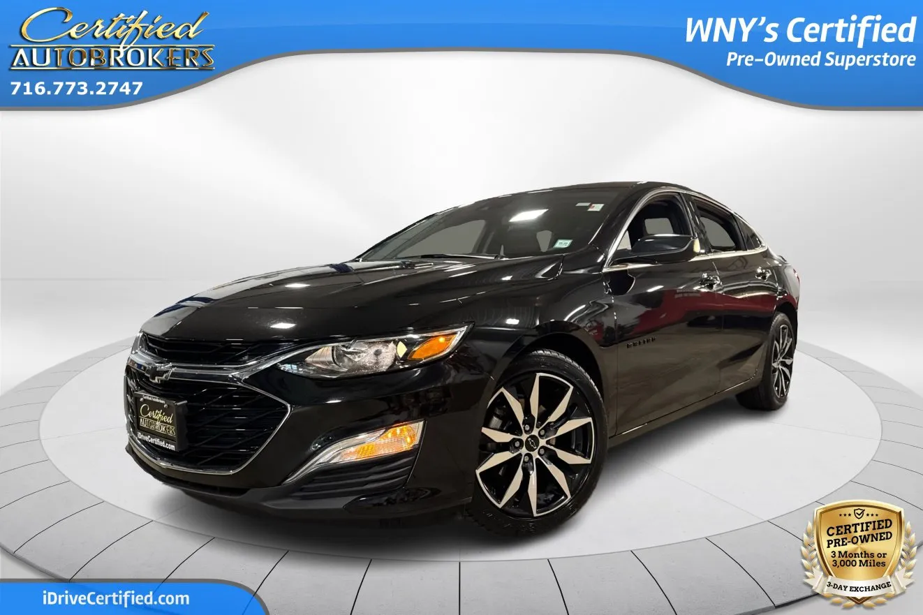Black 2024 Chevrolet Malibu RS for sale in Grand Island, NY