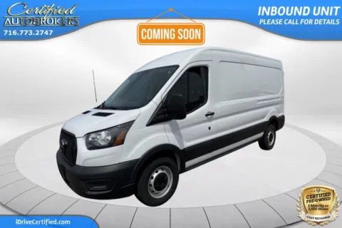White 2023 Ford Transit Cargo Van 250 Med Roof for sale in Grand Island, NY