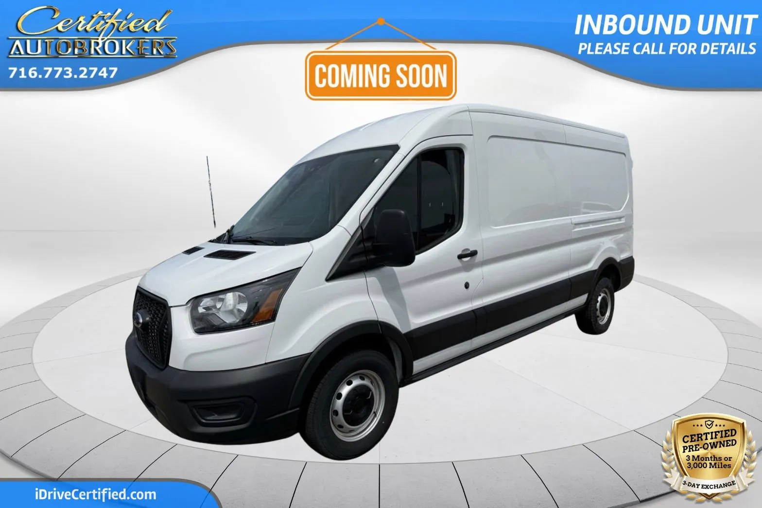 2023 Ford Transit Cargo Van 250 Med Roof