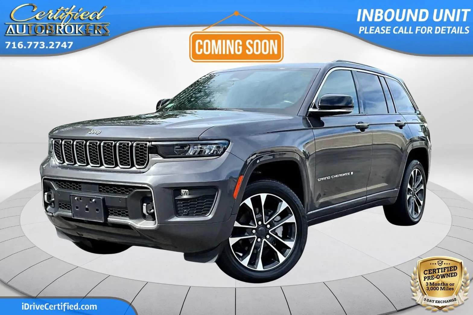 2022 Jeep Grand Cherokee Overland 4x4