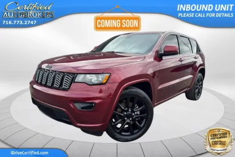 Red 2017 Jeep Grand Cherokee Altitude 4x4 for sale in Grand Island, NY