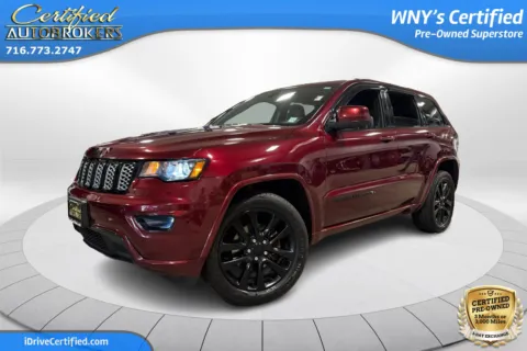 Red 2017 Jeep Grand Cherokee Altitude 4x4 for sale in Grand Island, NY