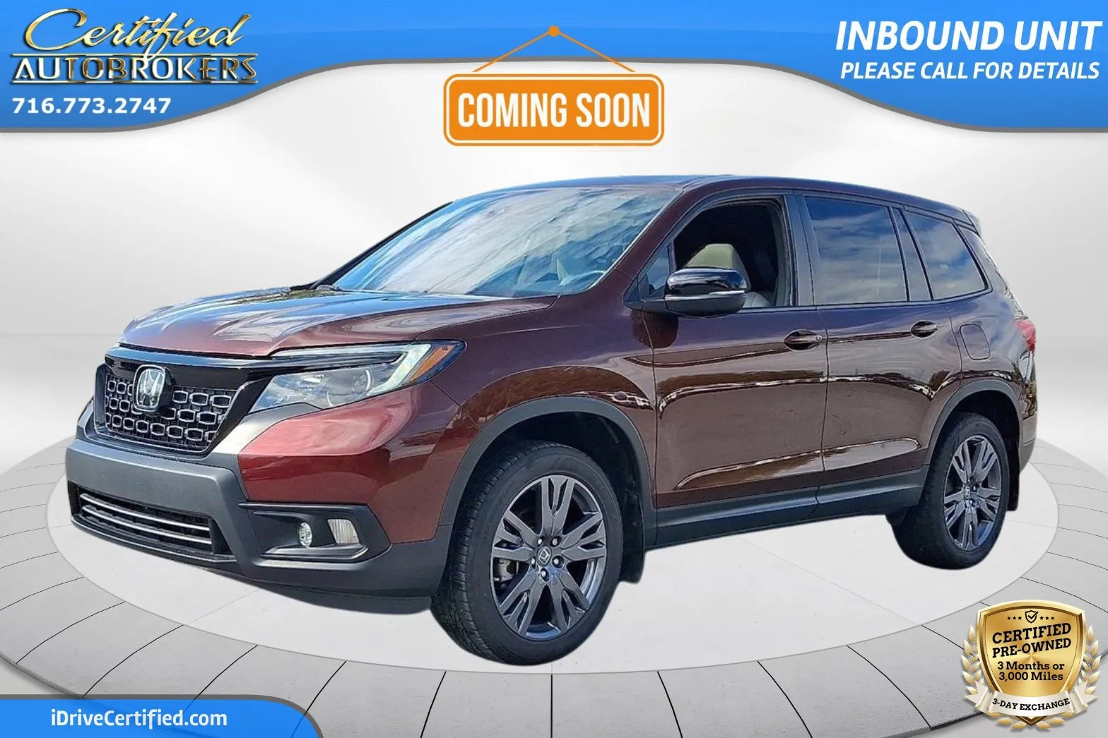 2019 Honda Passport EX-L AWD