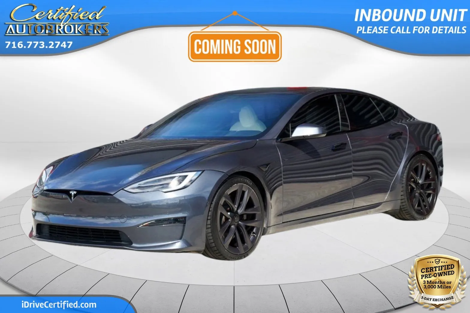 2022 Tesla Model S Plaid AWD for sale in Grand Island, NY