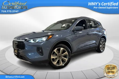 Blue 2024 Ford Escape Platinum AWD for sale in Grand Island, NY