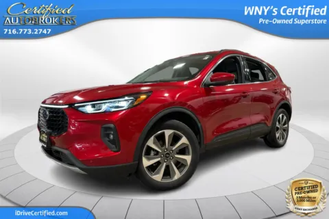 Red 2024 Ford Escape Platinum AWD for sale in Grand Island, NY