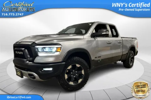 Silver 2019 Ram 1500 Rebel 4x4 for sale in Grand Island, NY