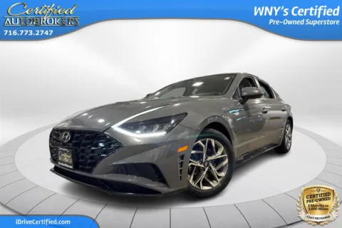 Gray 2021 Hyundai Sonata SEL for sale in Grand Island, NY