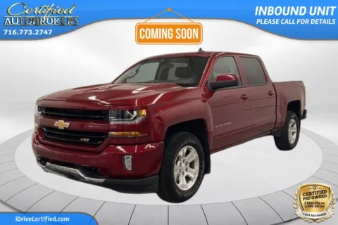 Red 2018 Chevrolet Silverado 1500 LT Z71 4x4 for sale in Grand Island, NY