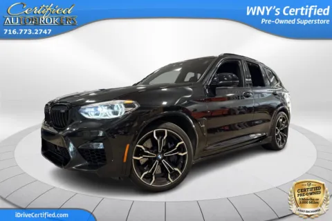 Black 2021 BMW X3 M AWD for sale in Grand Island, NY