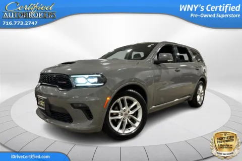 Gray 2022 Dodge Durango R/T Plus AWD for sale in Grand Island, NY
