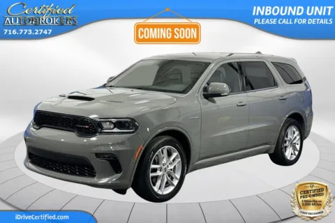 Gray 2022 Dodge Durango R/T Plus AWD for sale in Grand Island, NY