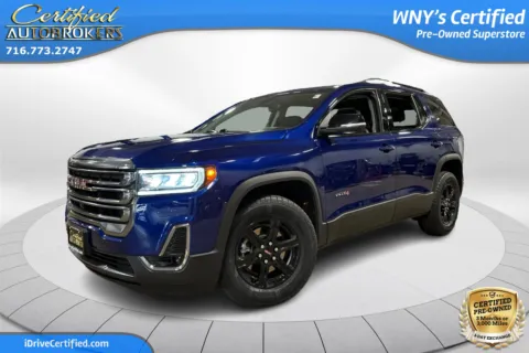 Blue 2023 GMC Acadia AT4 AWD for sale in Grand Island, NY