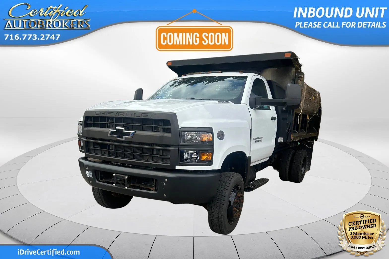 2021 Chevrolet Silverado MD 4500 Dump Truck 4x4 for sale in Grand Island, NY