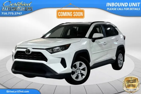 White 2020 Toyota RAV4 LE AWD for sale in Grand Island, NY