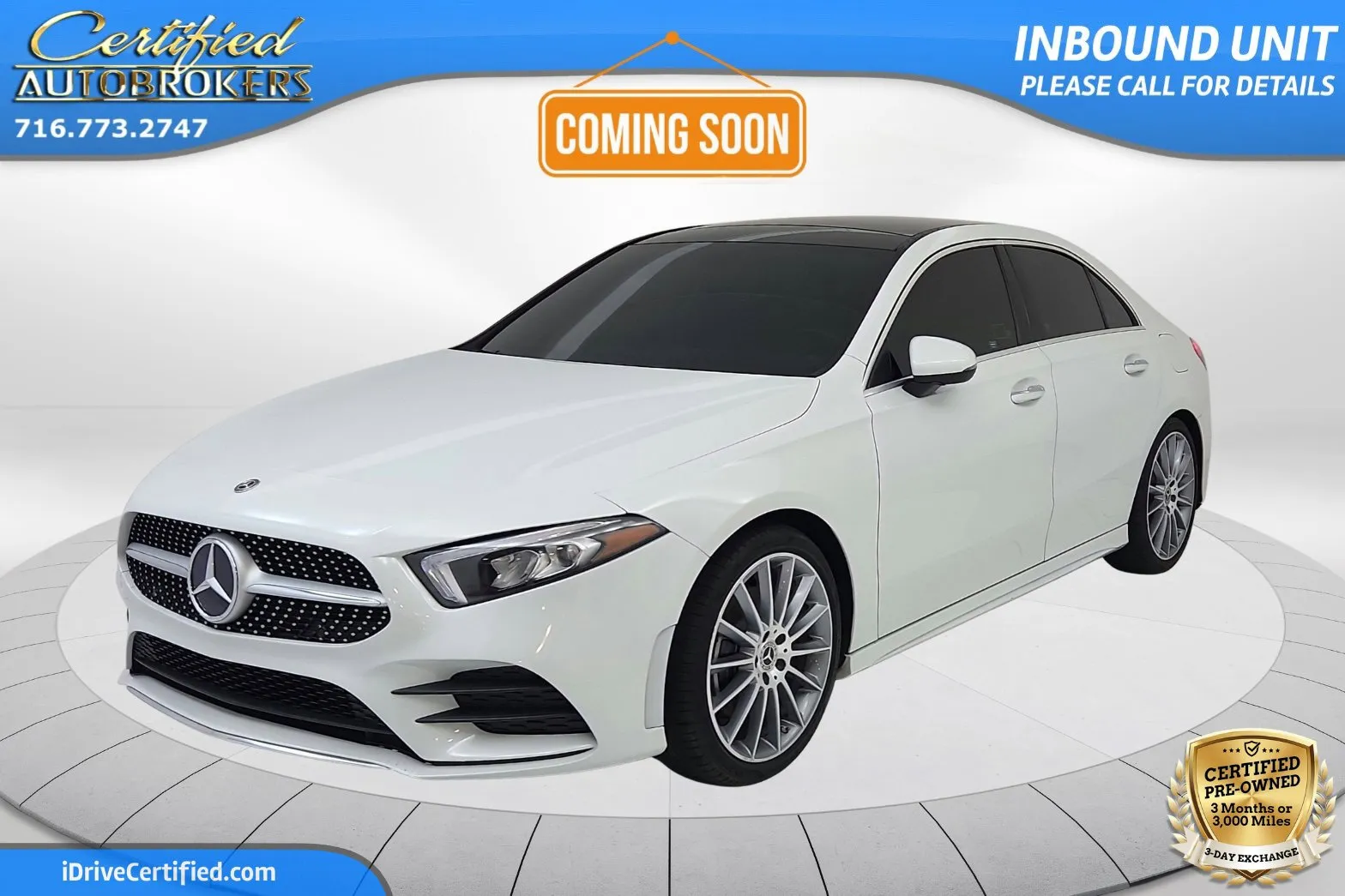 White 2019 Mercedes-Benz A-Class A 220 AWD for sale in Grand Island, NY