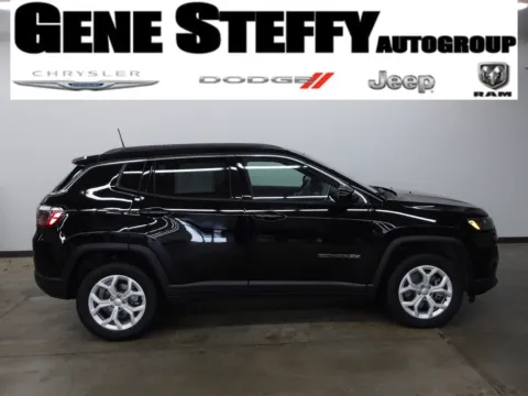 Black 2024 Jeep Compass Latitude for sale in Fremont, NE