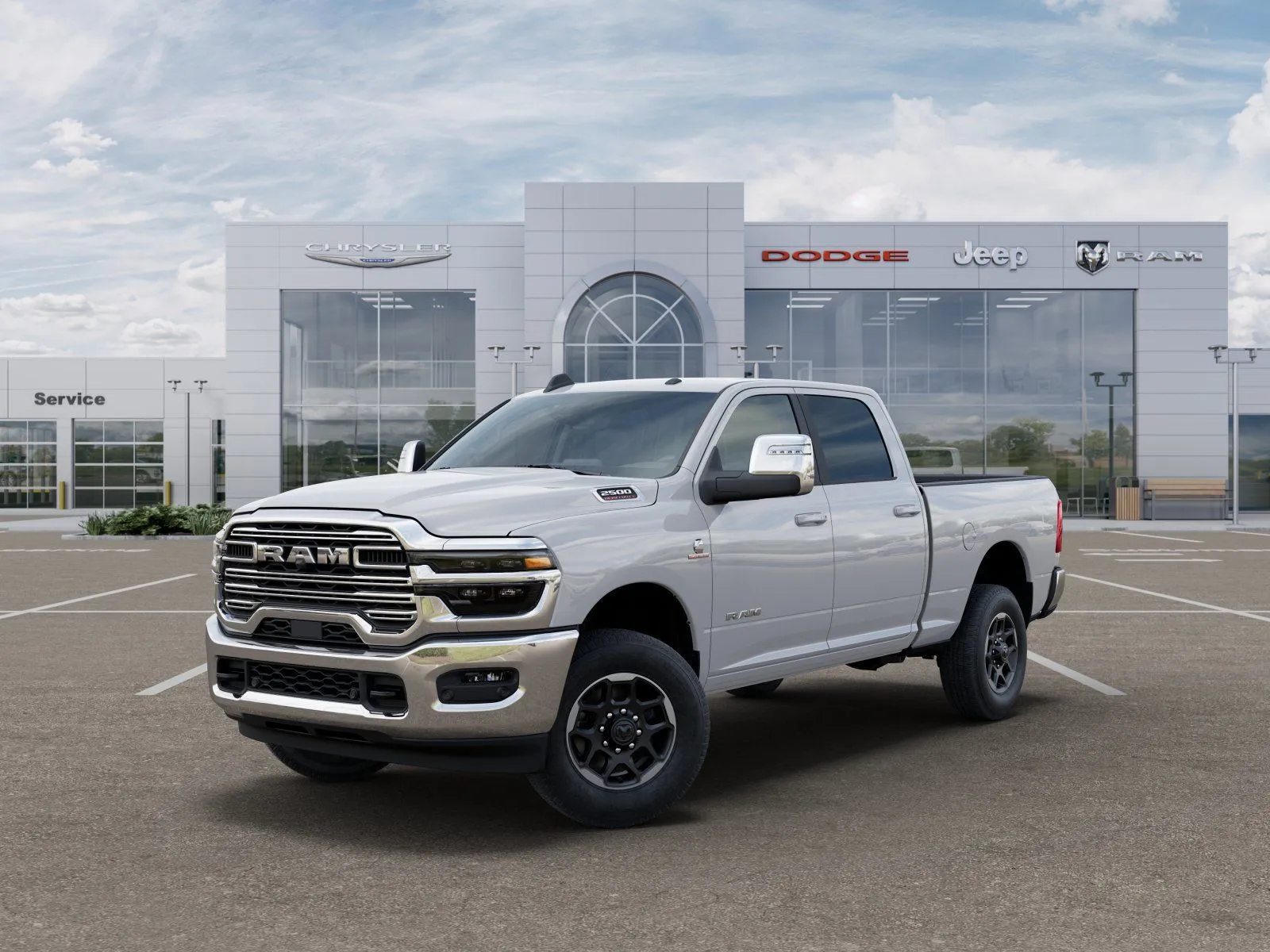 White 2026 Ram 2500 Laramie for sale in Fremont, NE