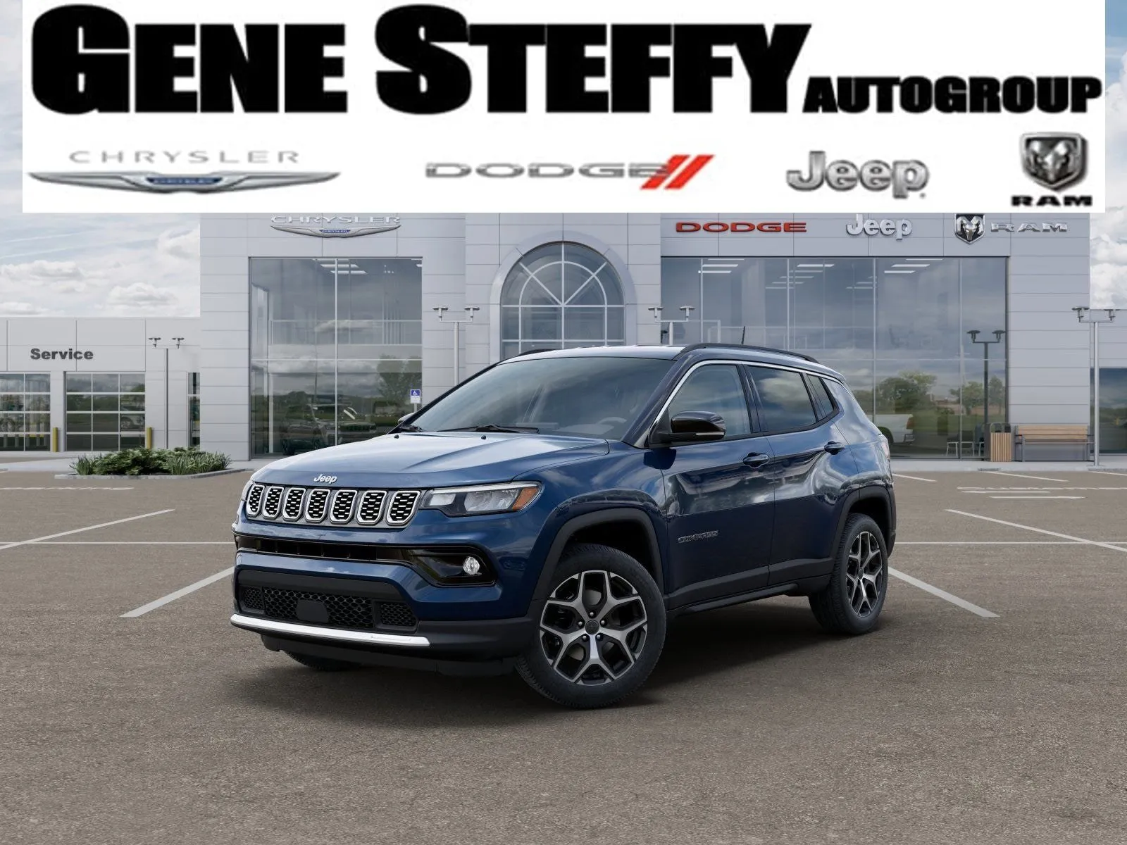 Blue 2026 Jeep Compass Limited for sale in Fremont, NE