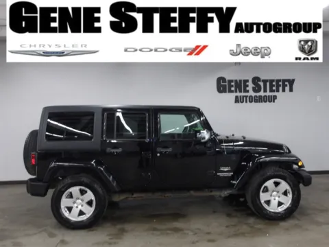 Black 2011 Jeep Wrangler Unlimited Sahara for sale in Fremont, NE