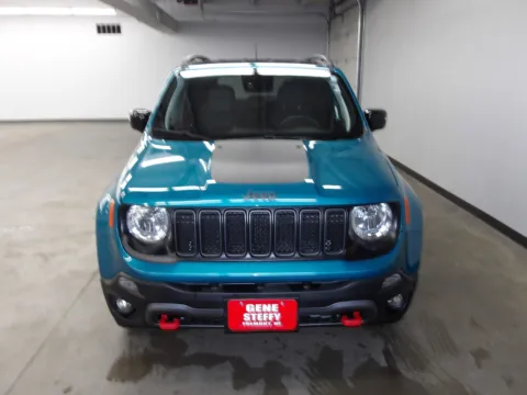 Photos of 2022 Jeep Renegade Trailhawk for sale in Fremont, NE at Gene Steffy Chrysler Dodge Jeep RAM