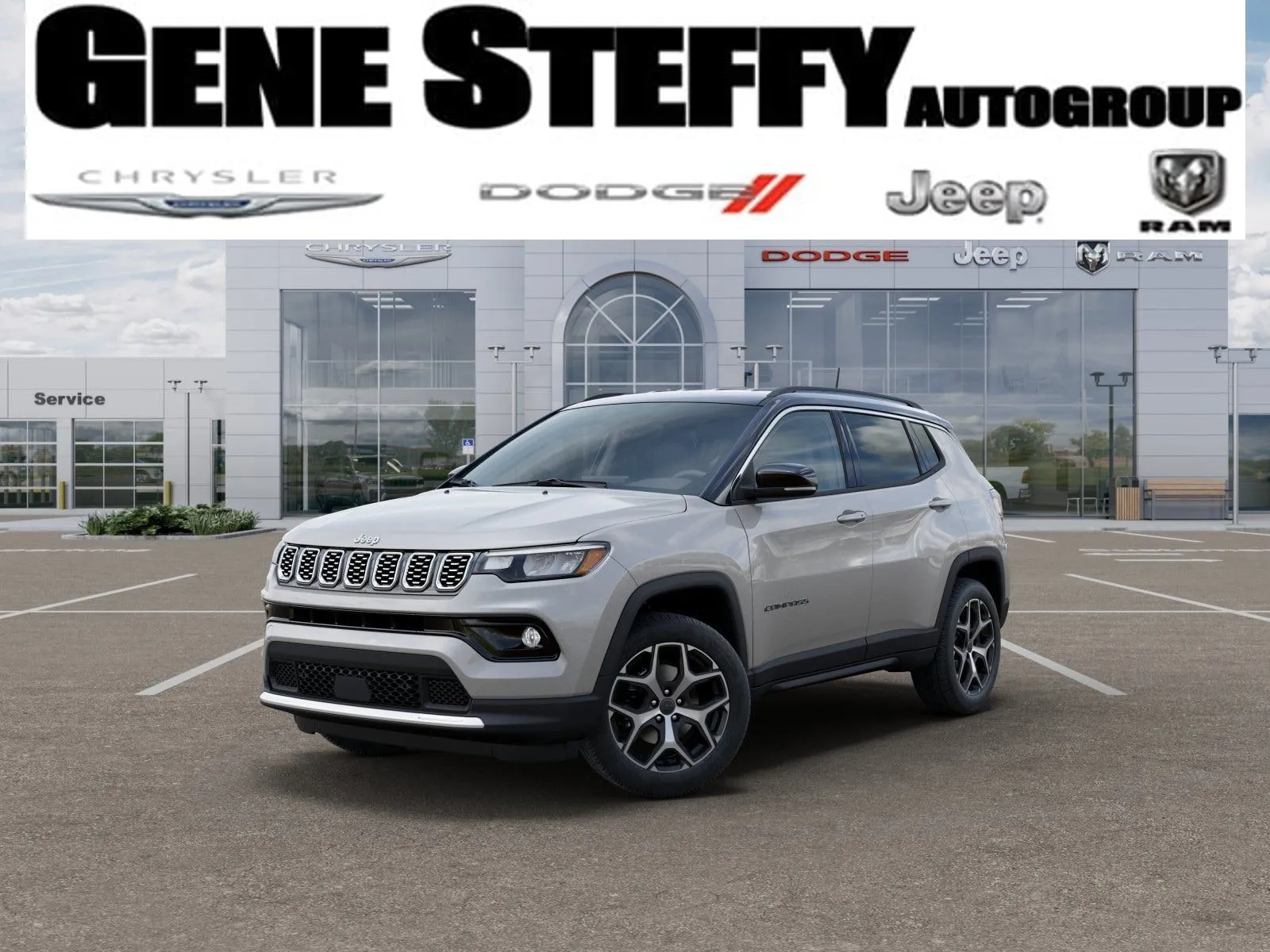 Silver 2026 Jeep Compass Limited for sale in Fremont, NE
