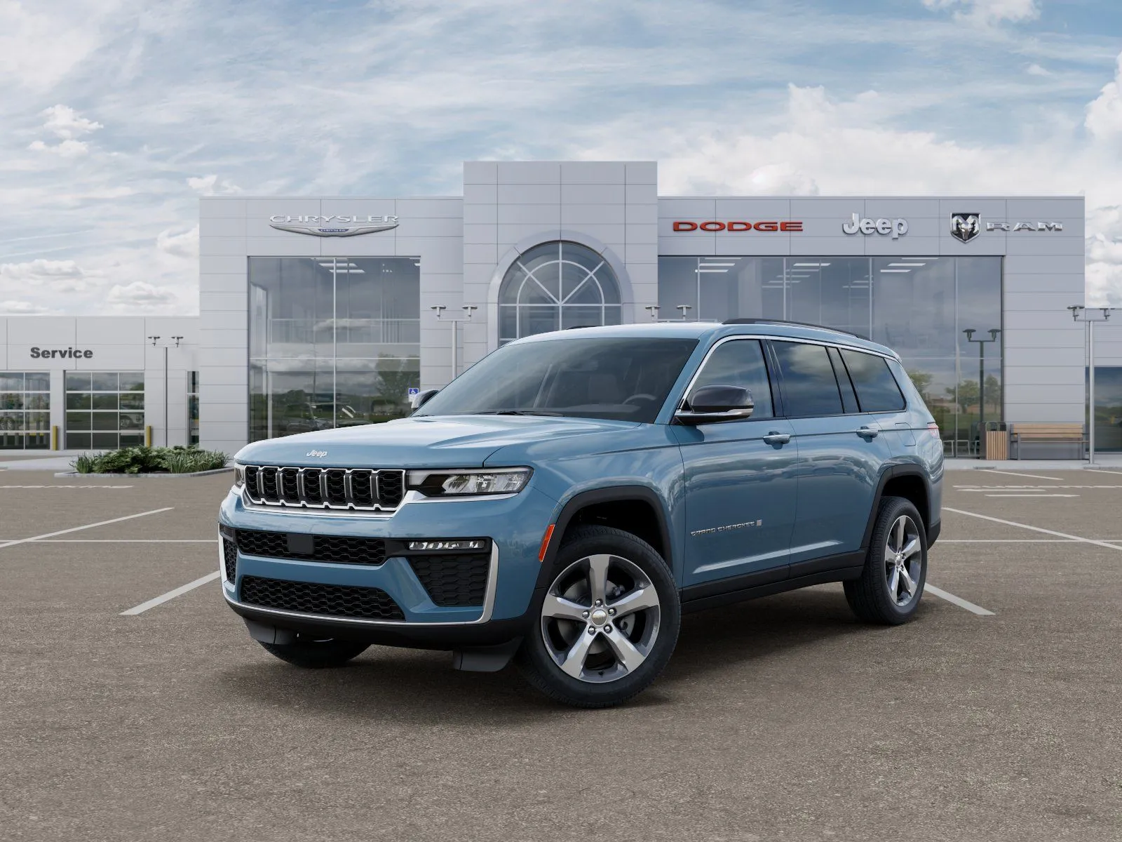 Blue 2026 Jeep Grand Cherokee L Limited for sale in Fremont, NE