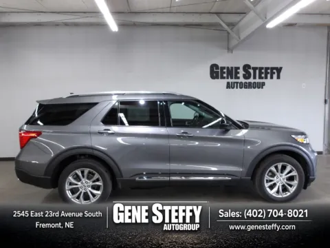 Gray 2022 Ford Explorer Limited for sale in Fremont, NE