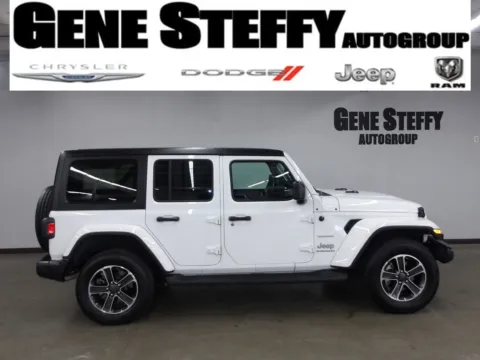 White 2023 Jeep Wrangler Sahara for sale in Fremont, NE