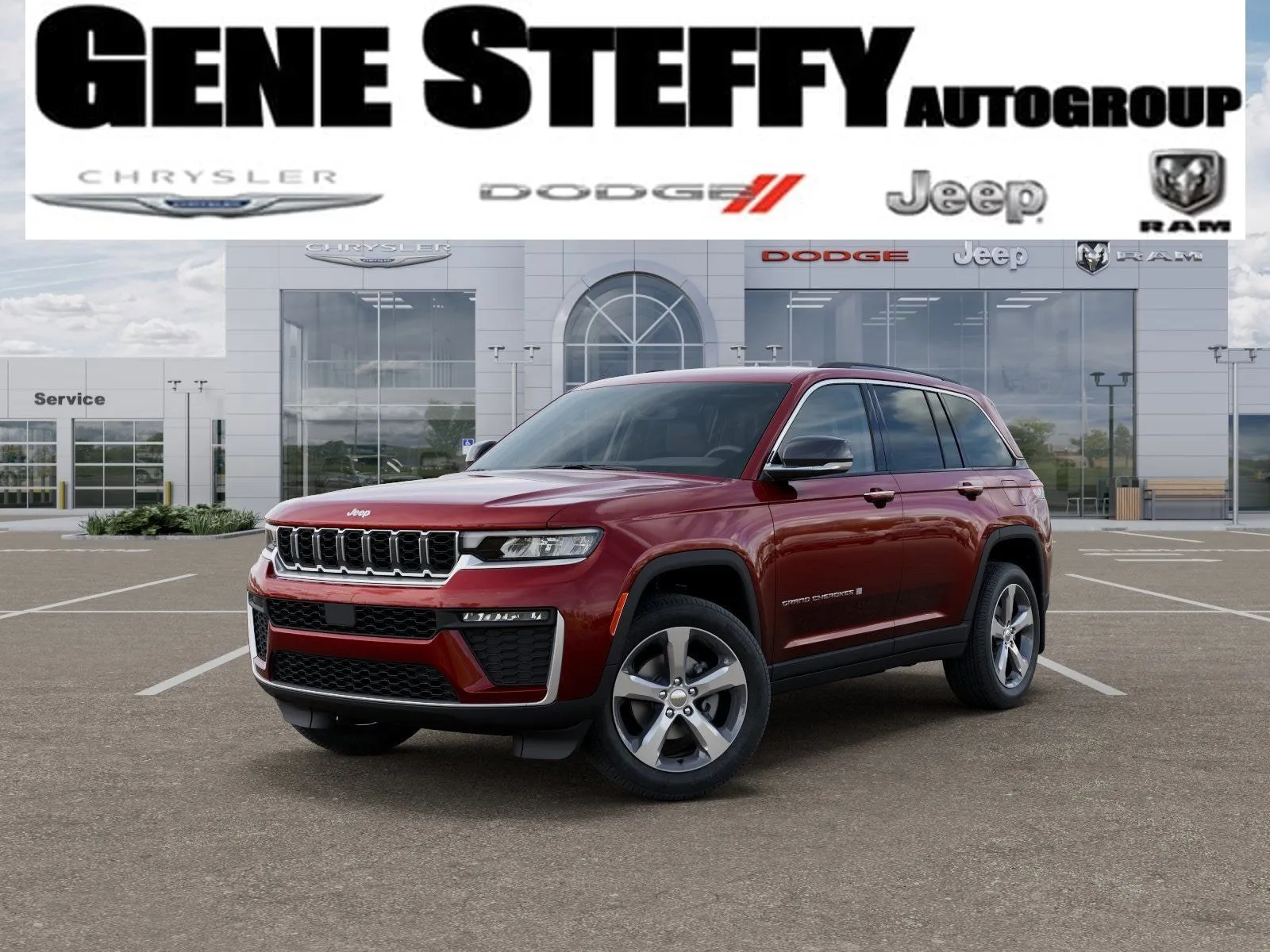 Red 2026 Jeep Grand Cherokee Limited for sale in Fremont, NE