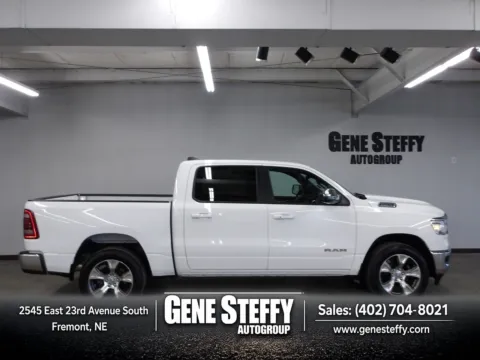 White 2023 Ram 1500 Laramie for sale in Fremont, NE