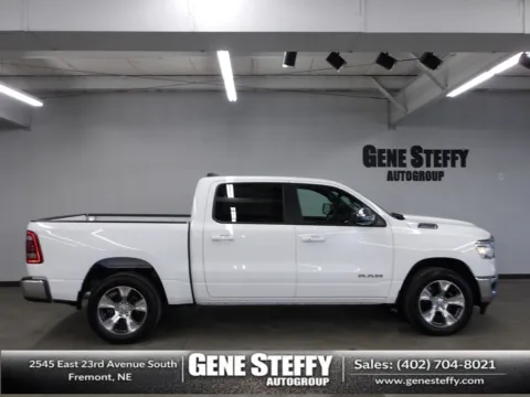 White 2023 Ram 1500 Laramie for sale in Fremont, NE