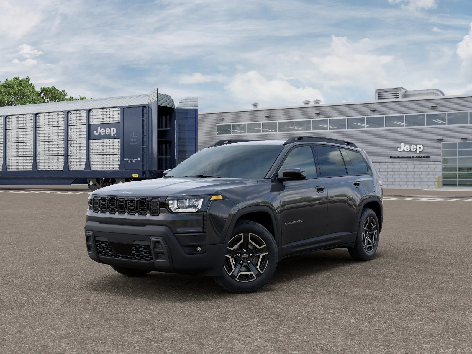 Gray 2026 Jeep Cherokee Laredo for sale in Fremont, NE