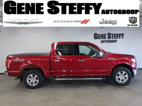 Red 2015 Ford F-150 Lariat for sale in Fremont, NE