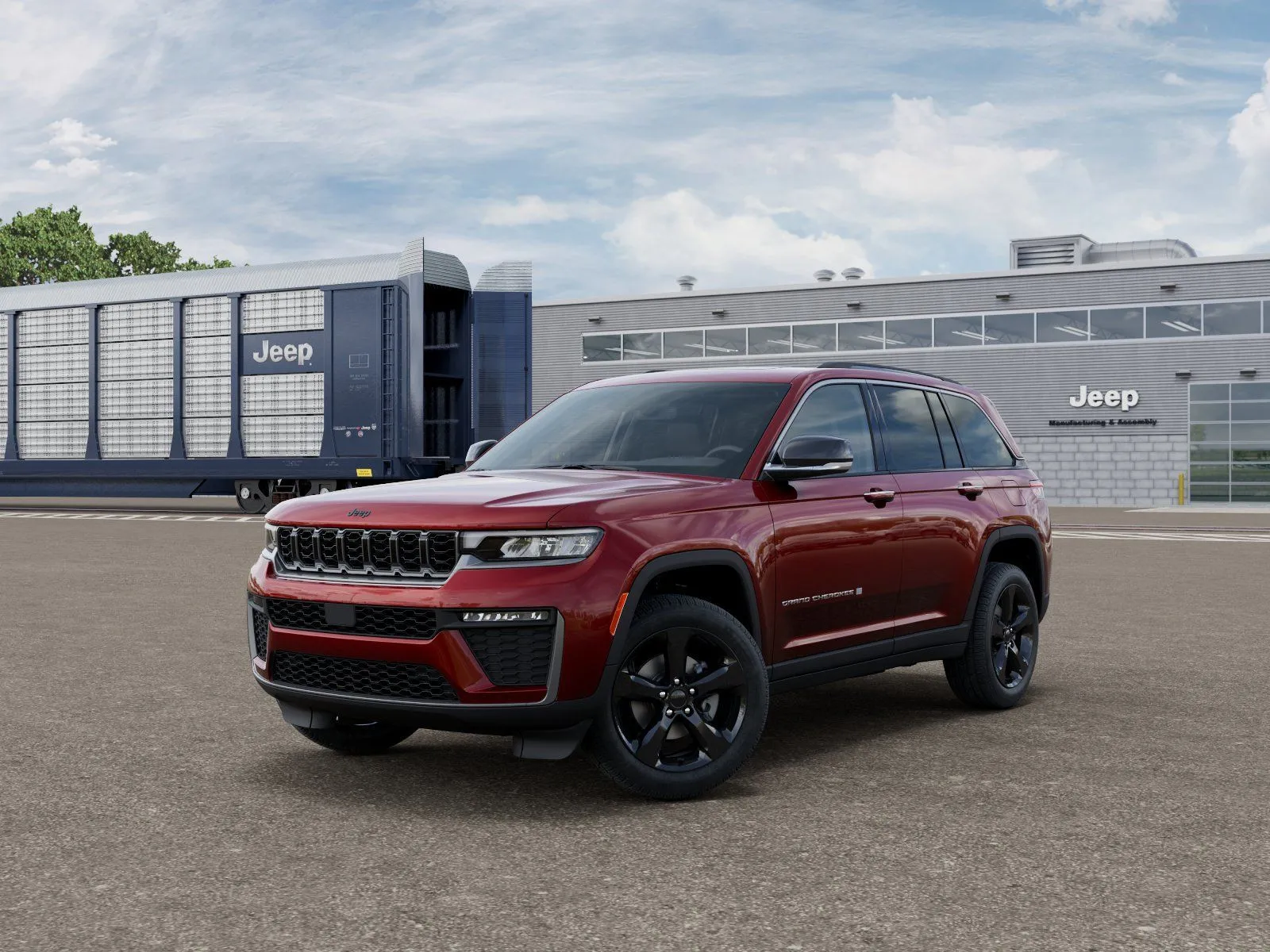 Red 2026 Jeep Grand Cherokee Limited for sale in Fremont, NE