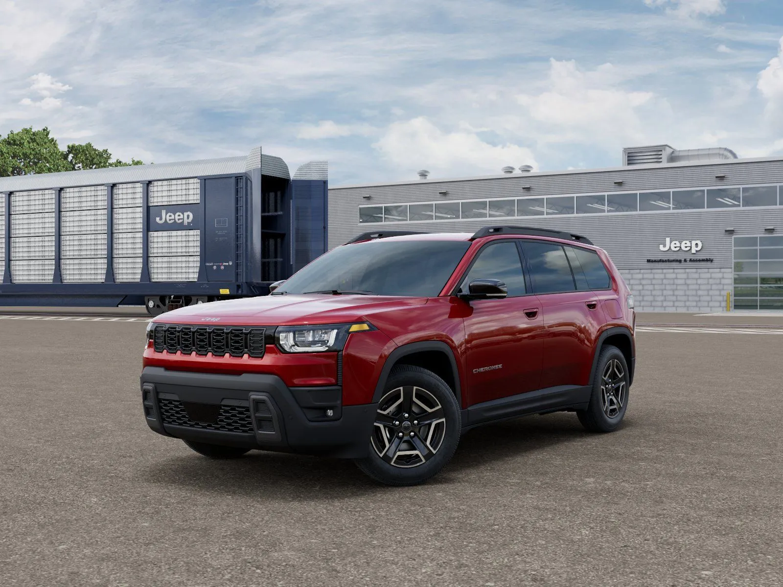 Red 2026 Jeep Cherokee Limited for sale in Fremont, NE