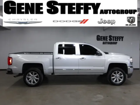 Silver 2017 Chevrolet Silverado 1500 LTZ for sale in Fremont, NE