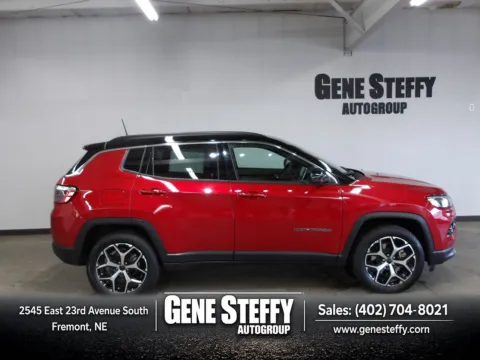 Red 2025 Jeep Compass Limited for sale in Fremont, NE