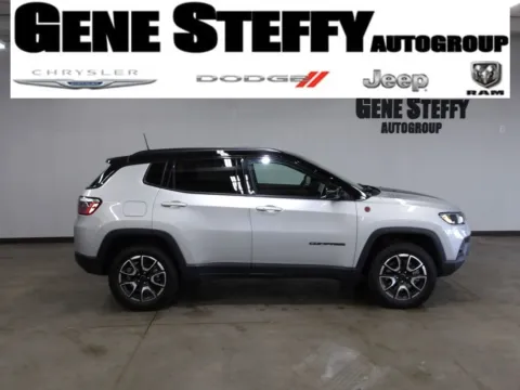 Silver 2025 Jeep Compass Trailhawk for sale in Fremont, NE