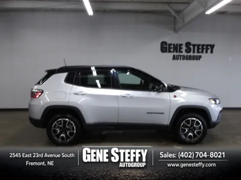 Silver 2025 Jeep Compass Trailhawk for sale in Fremont, NE