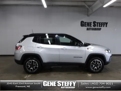 Silver 2025 Jeep Compass Trailhawk for sale in Fremont, NE