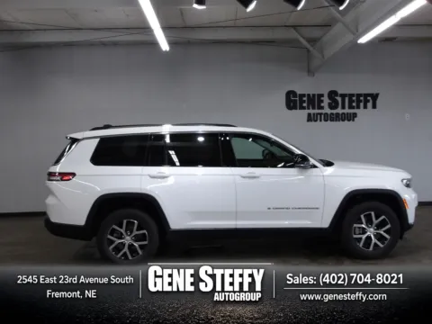 White 2023 Jeep Grand Cherokee L Limited for sale in Fremont, NE